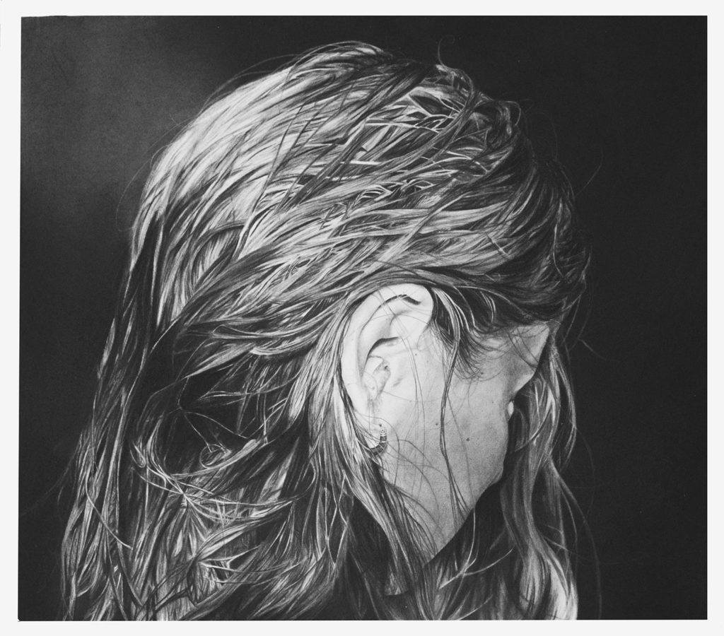 Sans titre I Fusain sur papier ∧ 2018 ∧ 54,5cm x 62,5cm Sans titre I Fusain sur papier ∧ 2018 ∧ 54,5cm x 62,5cm